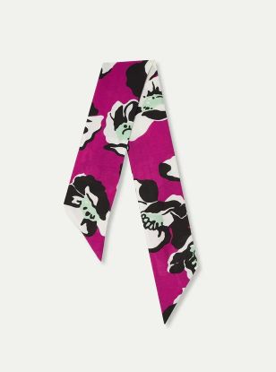 Compania Fantastica Crepe Linear Scarf