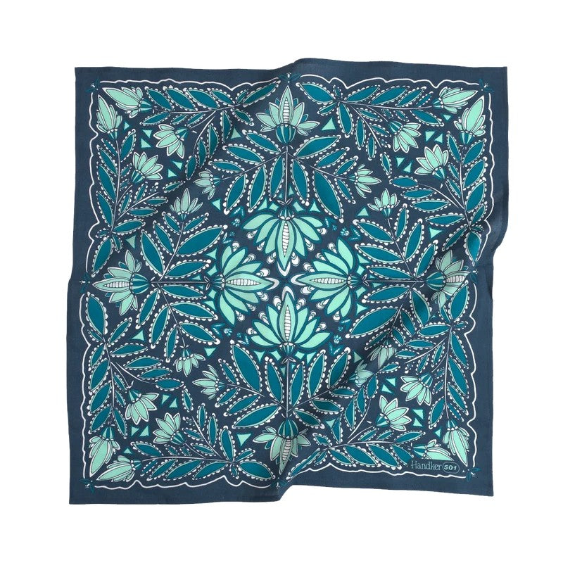 Printed Cotton Scarf/ Bandana