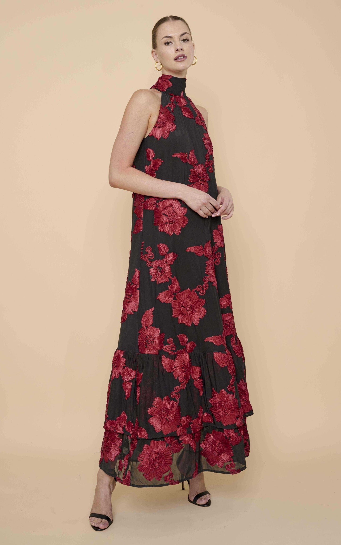 Flora Bea Amadeus High-Neck Dress