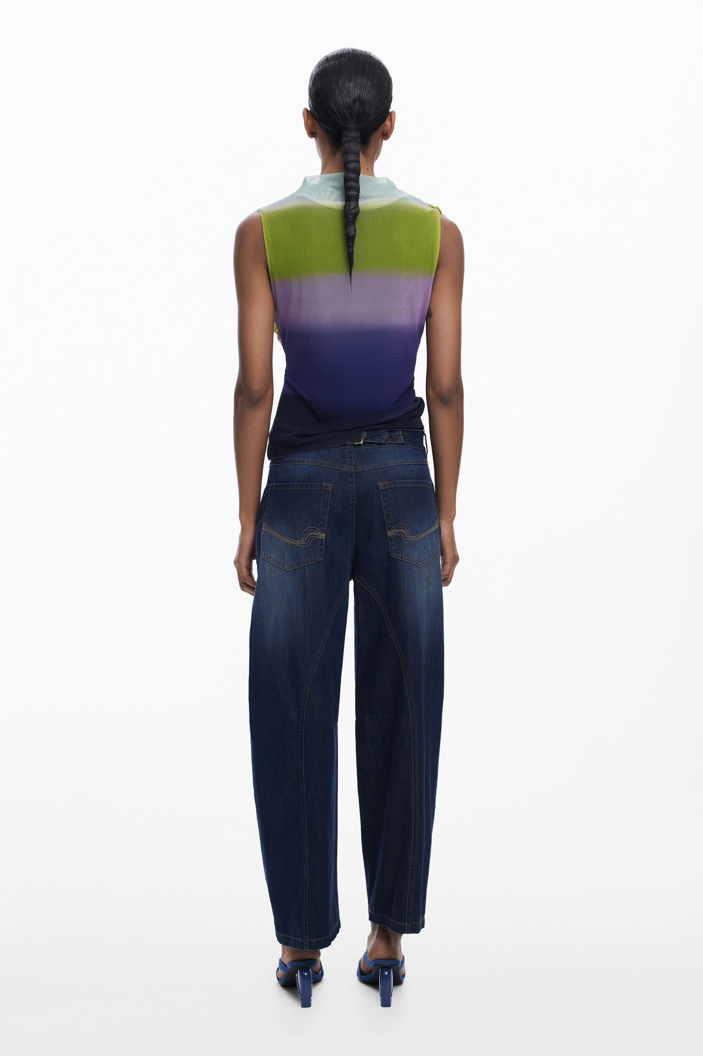 Desigual Mesh Gradient Dye Tank