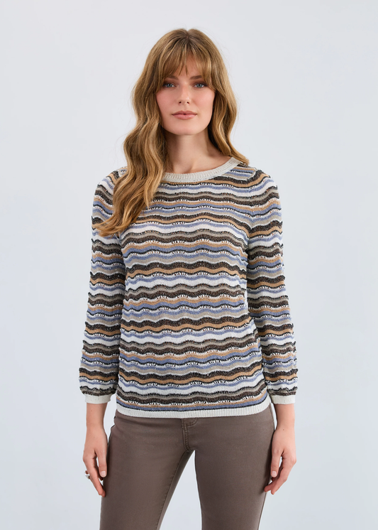 FDJ Wave Stitch Sweater