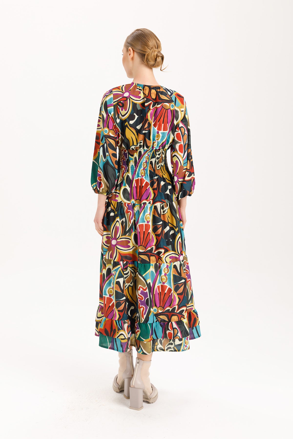Isle Julia Dress in Majorca Prnt