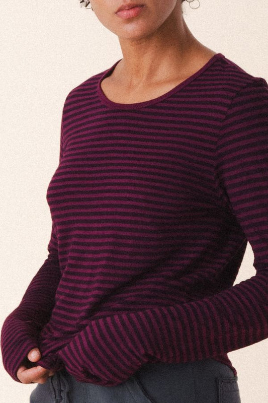 Prairie Underground Parallel Lines Striped Tee