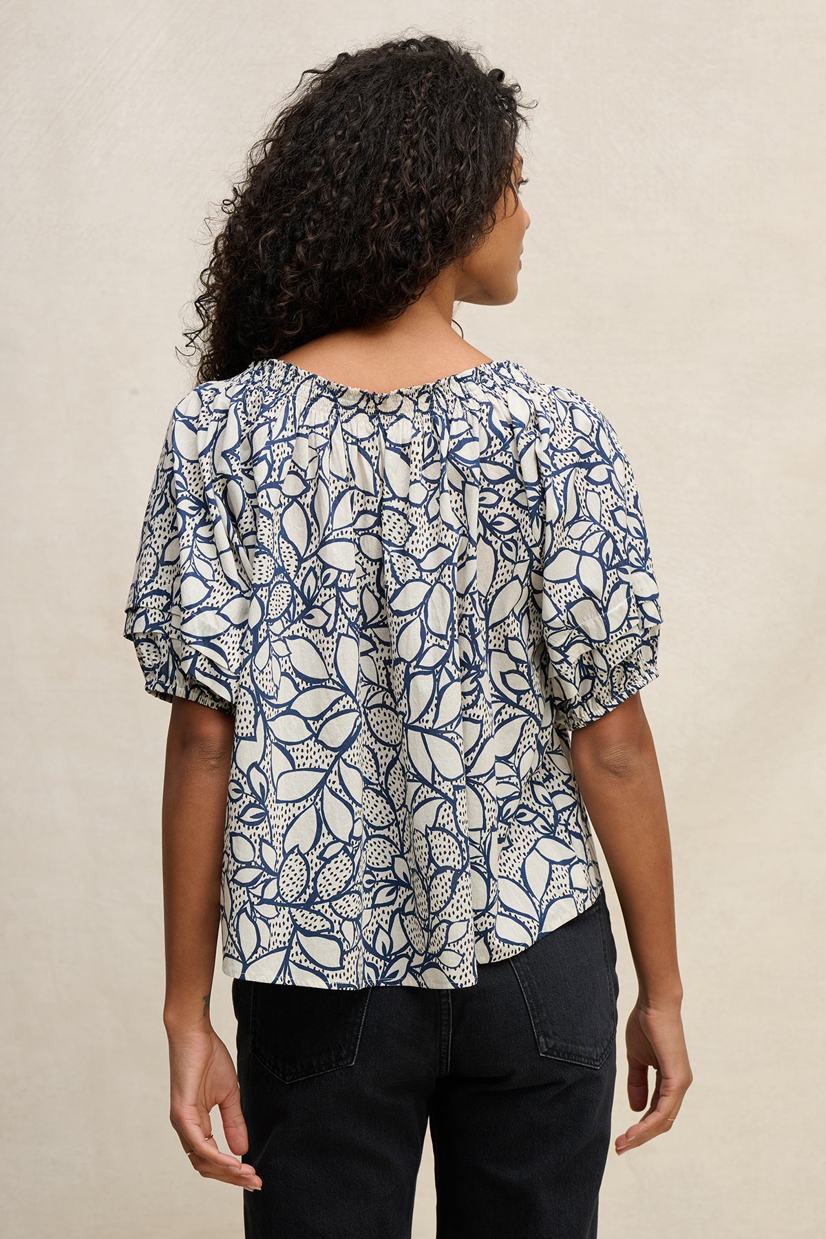 Velvet by Graham and Spencer Thera Print Top in 2 Colors
