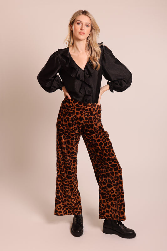 Traffic People Lucy Trouser in Cheetah