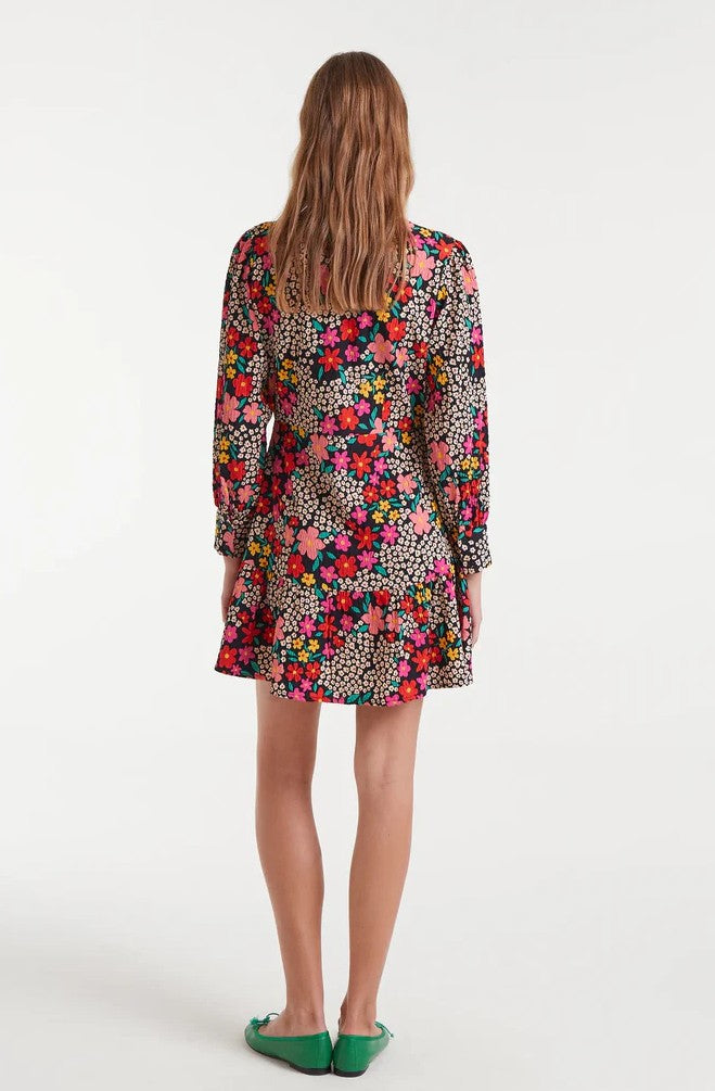 Compania Fantastica Bold Bouquet Mini Dress