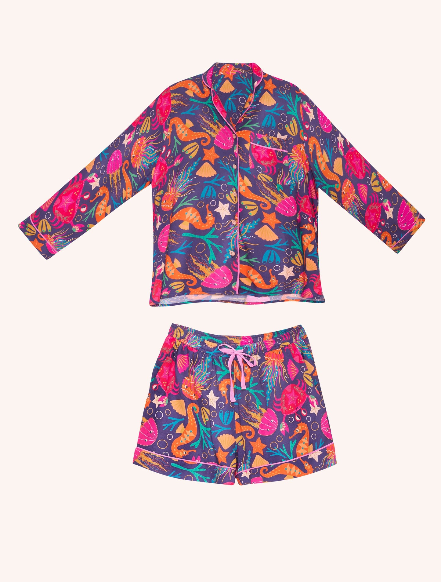 Powder UK Seashore Friends Pajamas