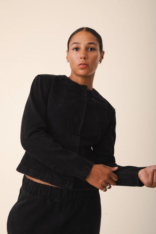 Prairie Underground Dune Jacket in Washed Black