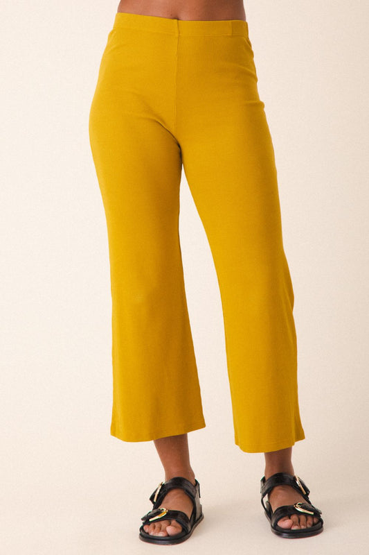 Prairie Underground Knack Rib-Knit Pant in 2 Colors