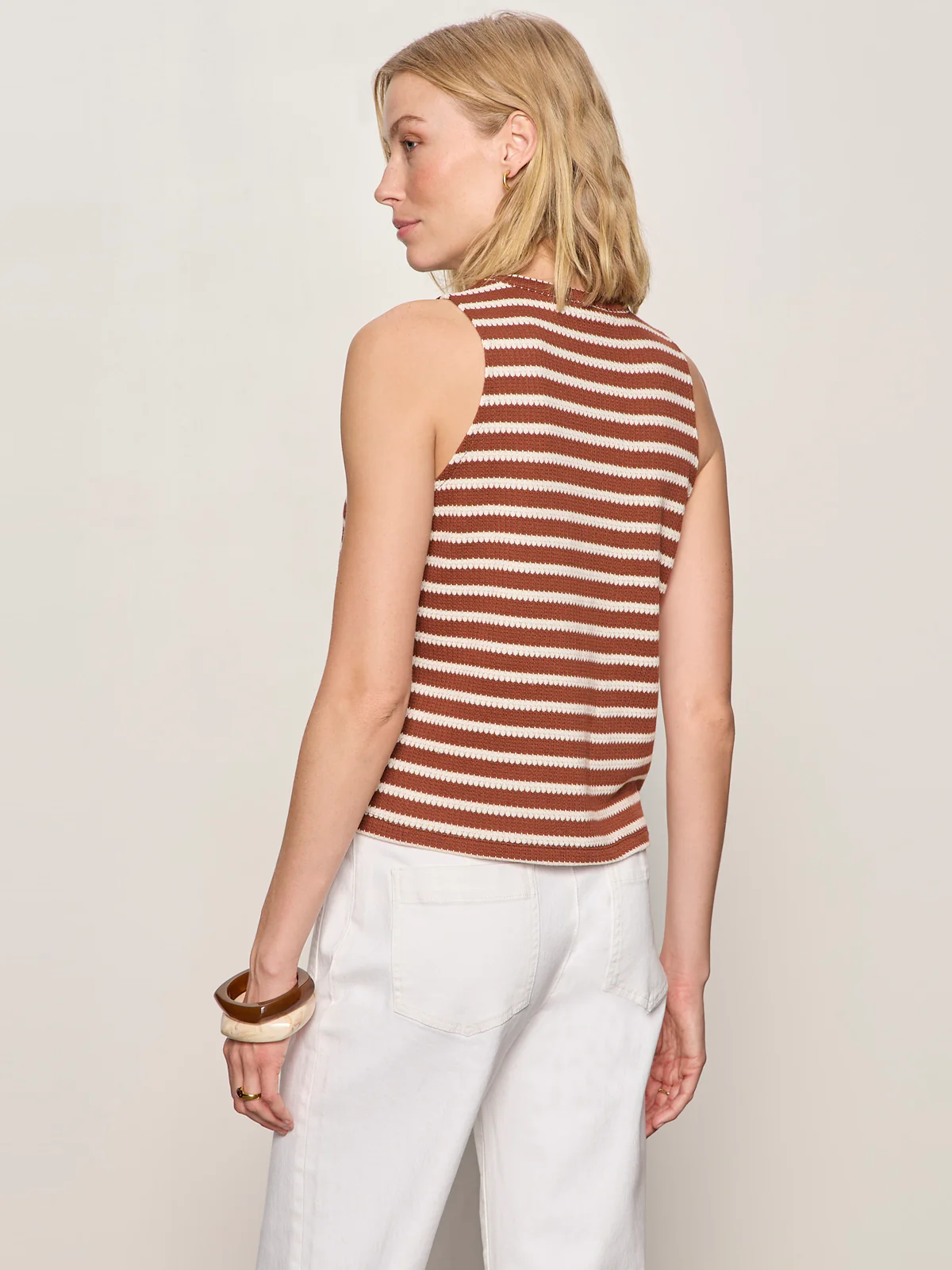 Sanctuary Campari Striped Tank