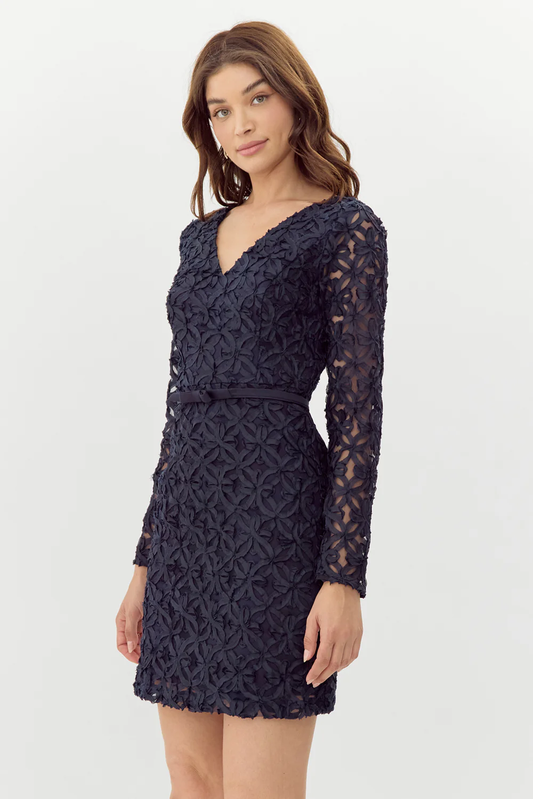 Adelyn Rae Harmony Dress in Navy