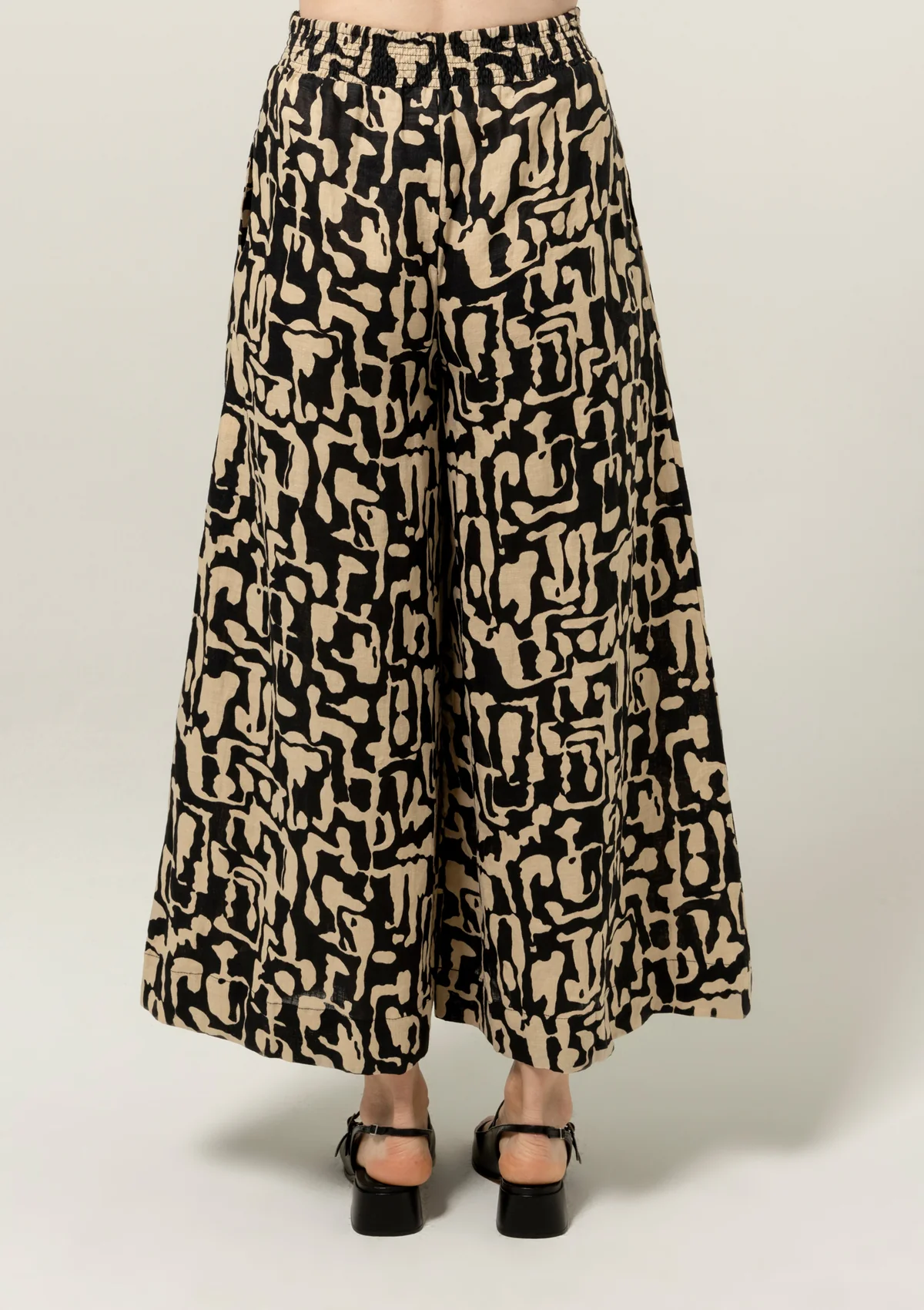 Bel Kazan Print Atlas Pant