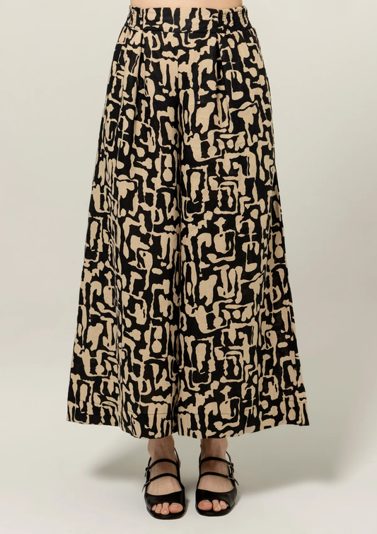 Bel Kazan Print Atlas Pant