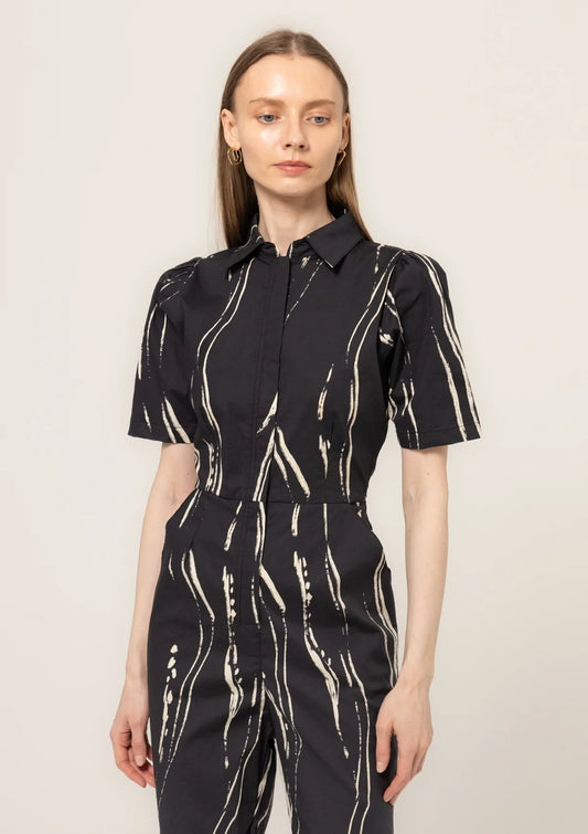 Bel Kazan Kami Jumpsuit in Print