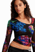 Load image into Gallery viewer, Desigual Lacroix Mineral Tulle T-shirt
