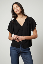 Load image into Gallery viewer, Velvet by Graham and Spencer Harley Blouse in 2 Colors
