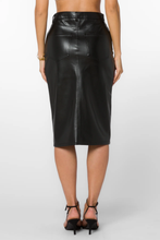 Load image into Gallery viewer, Velvet Heart High Rise Faux Leather Skirt
