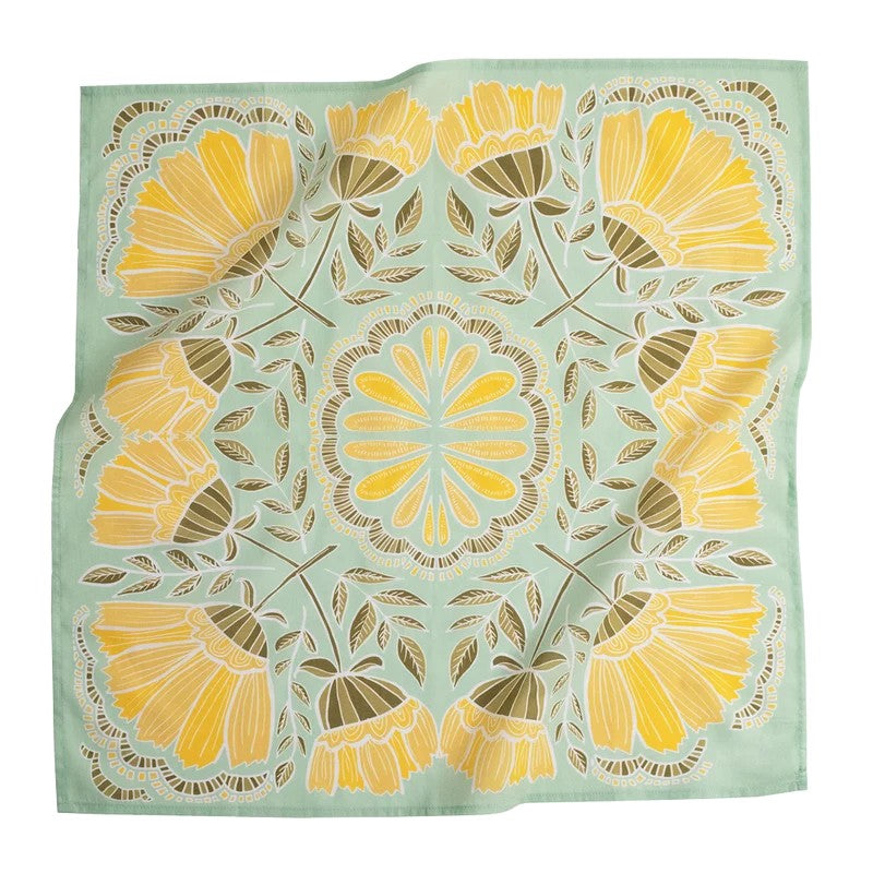 Printed Cotton Scarf/ Bandana