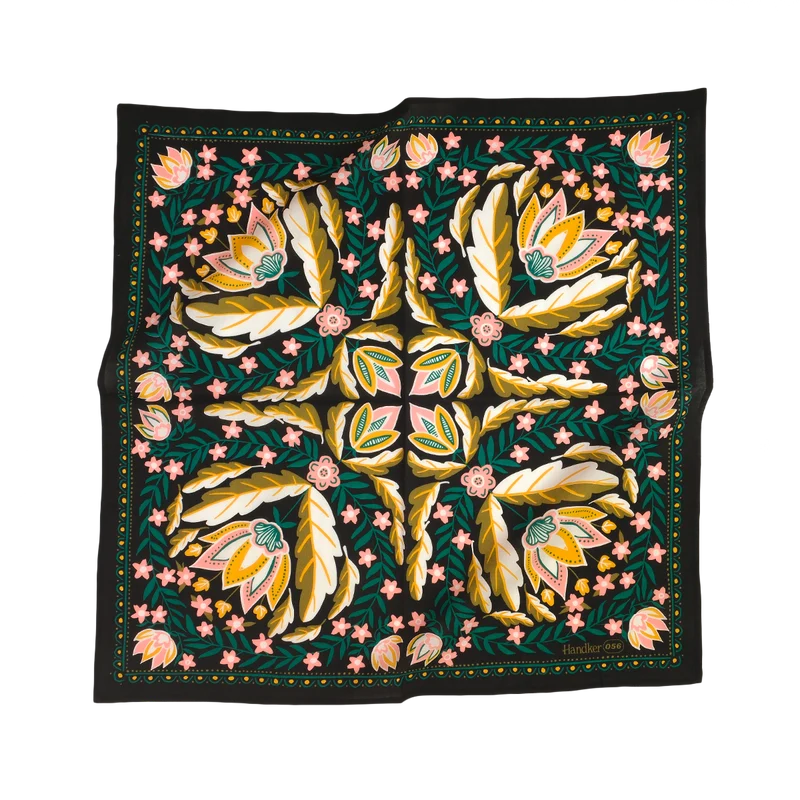 Printed Cotton Scarf/ Bandana