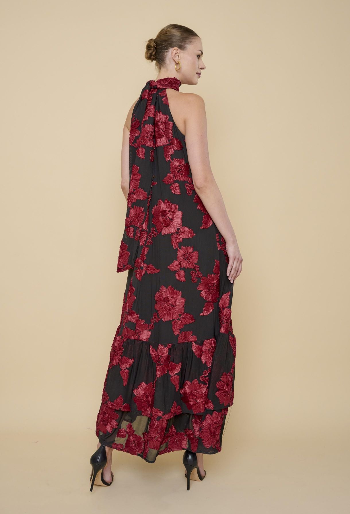 Flora Bea Amadeus High-Neck Dress