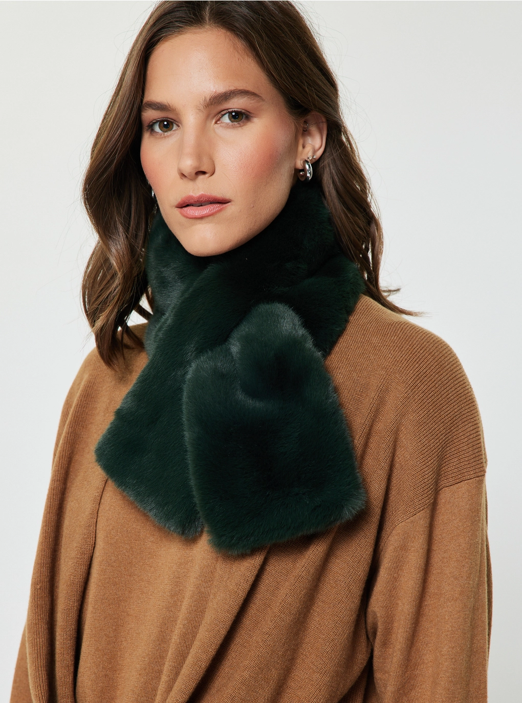 Faux Fur Muffler in multiple colors