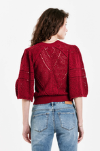 Load image into Gallery viewer, Dear John Bailey Knit Sweater in Rio Red
