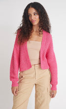 Load image into Gallery viewer, 525 America Raven Lux Cardigan in Fuchsia
