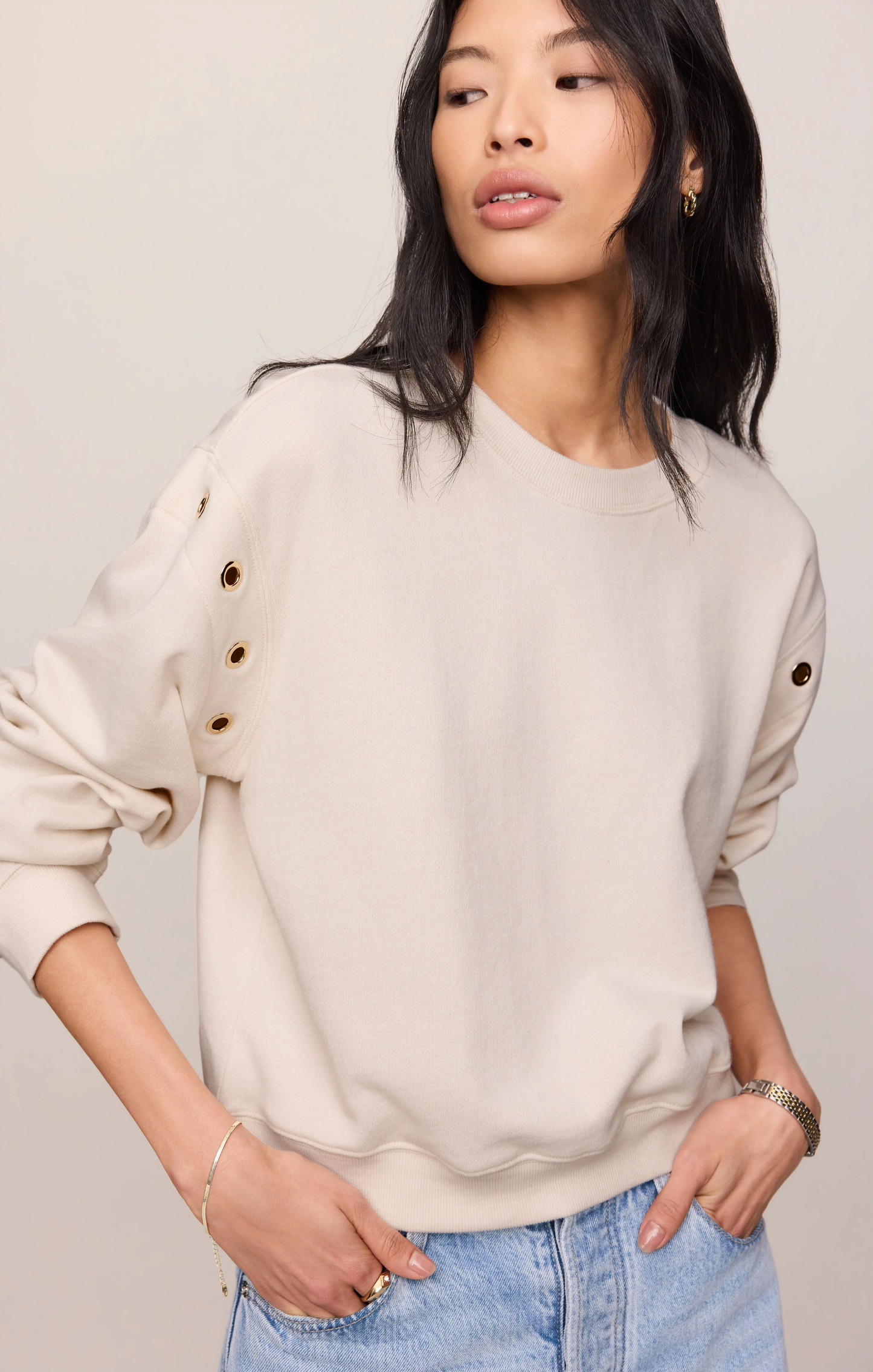 ZSupply Alex Grommet Sweatshirt