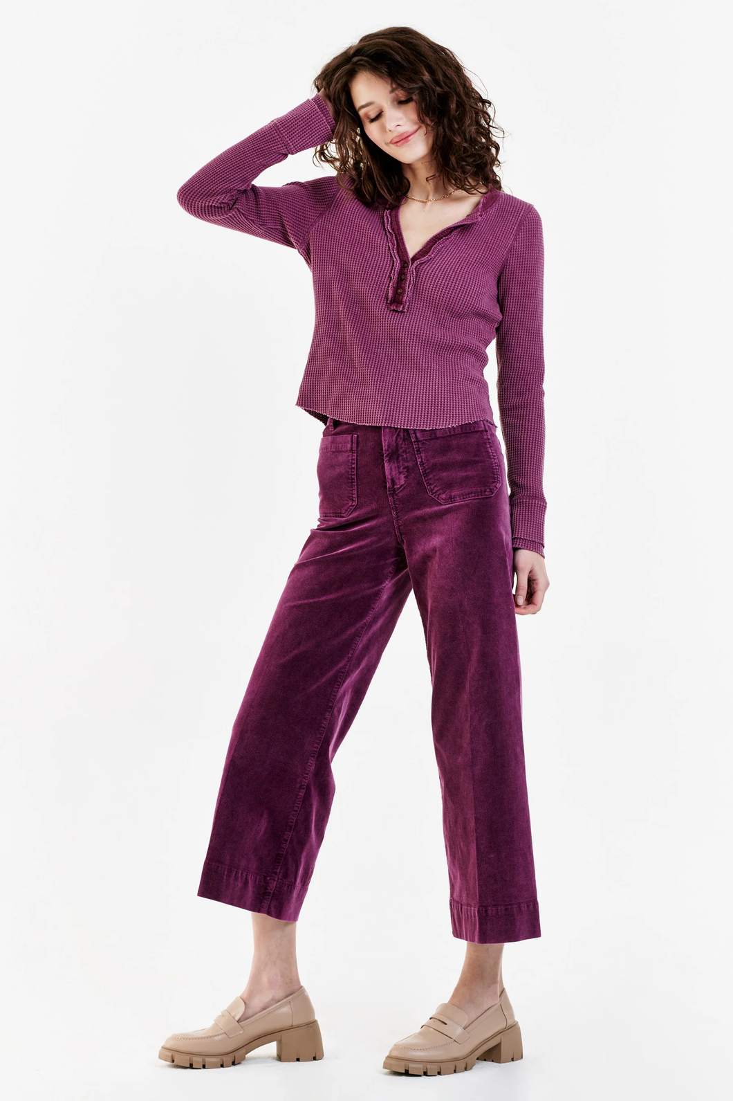 Dear John Audrey Corduroy Crop Pant in 2 Colors