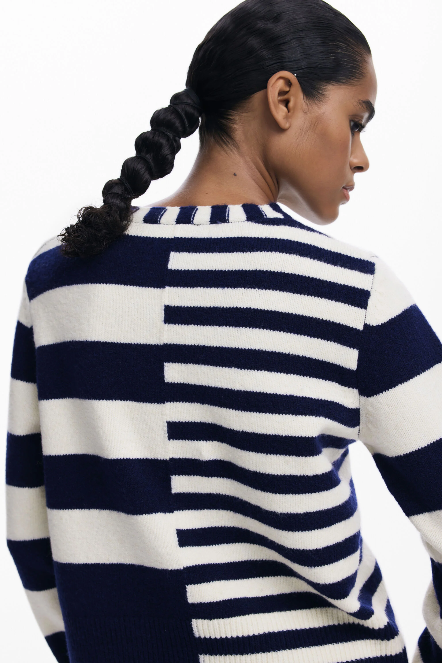 Desigual Combined Stripe Sweater