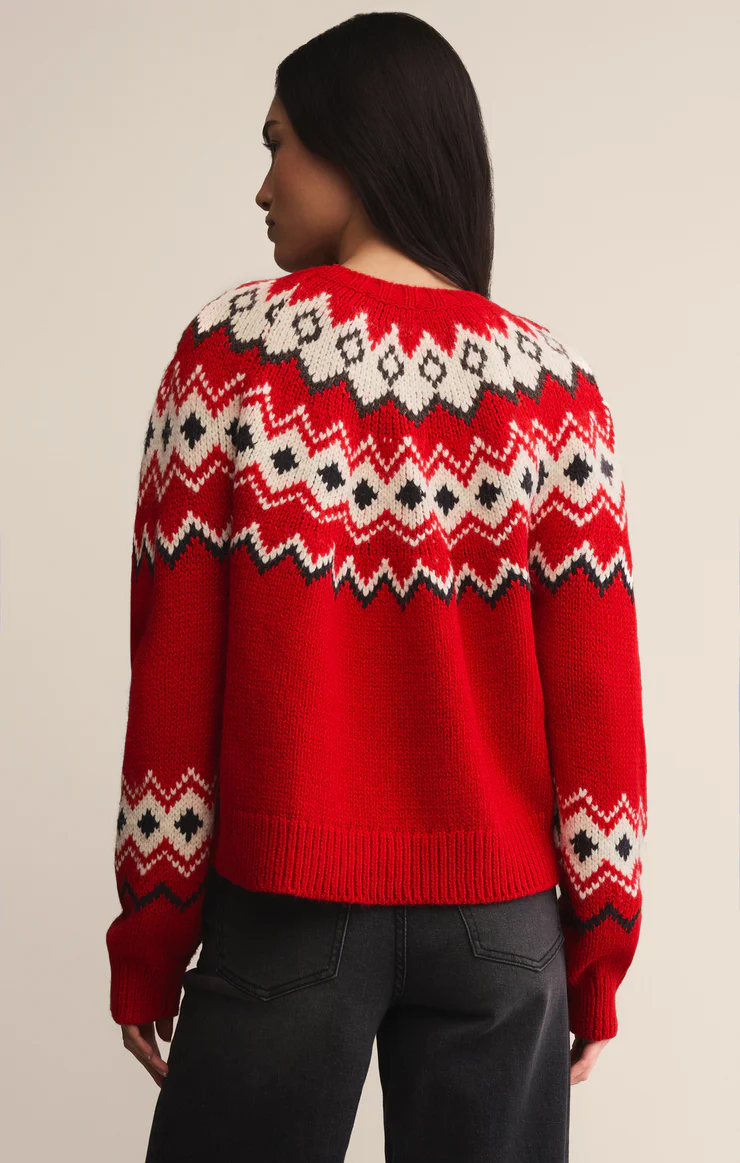 ZSupply Adornment Fair Isle Sweater