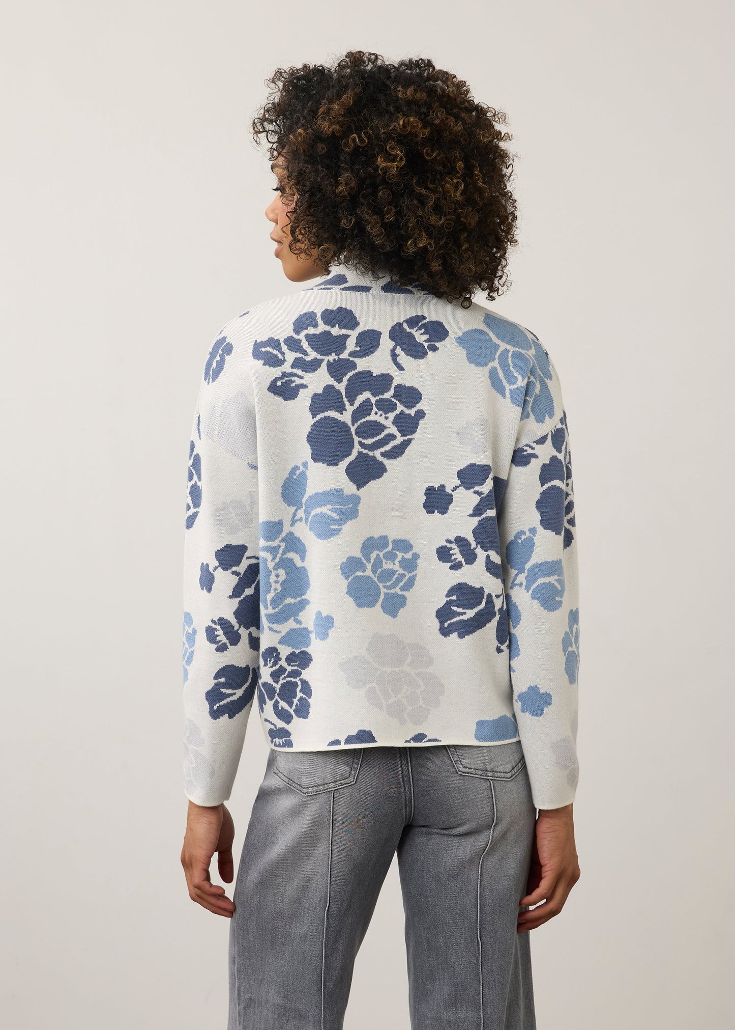 FDJ Mock Neck Sweater in 2 Prints