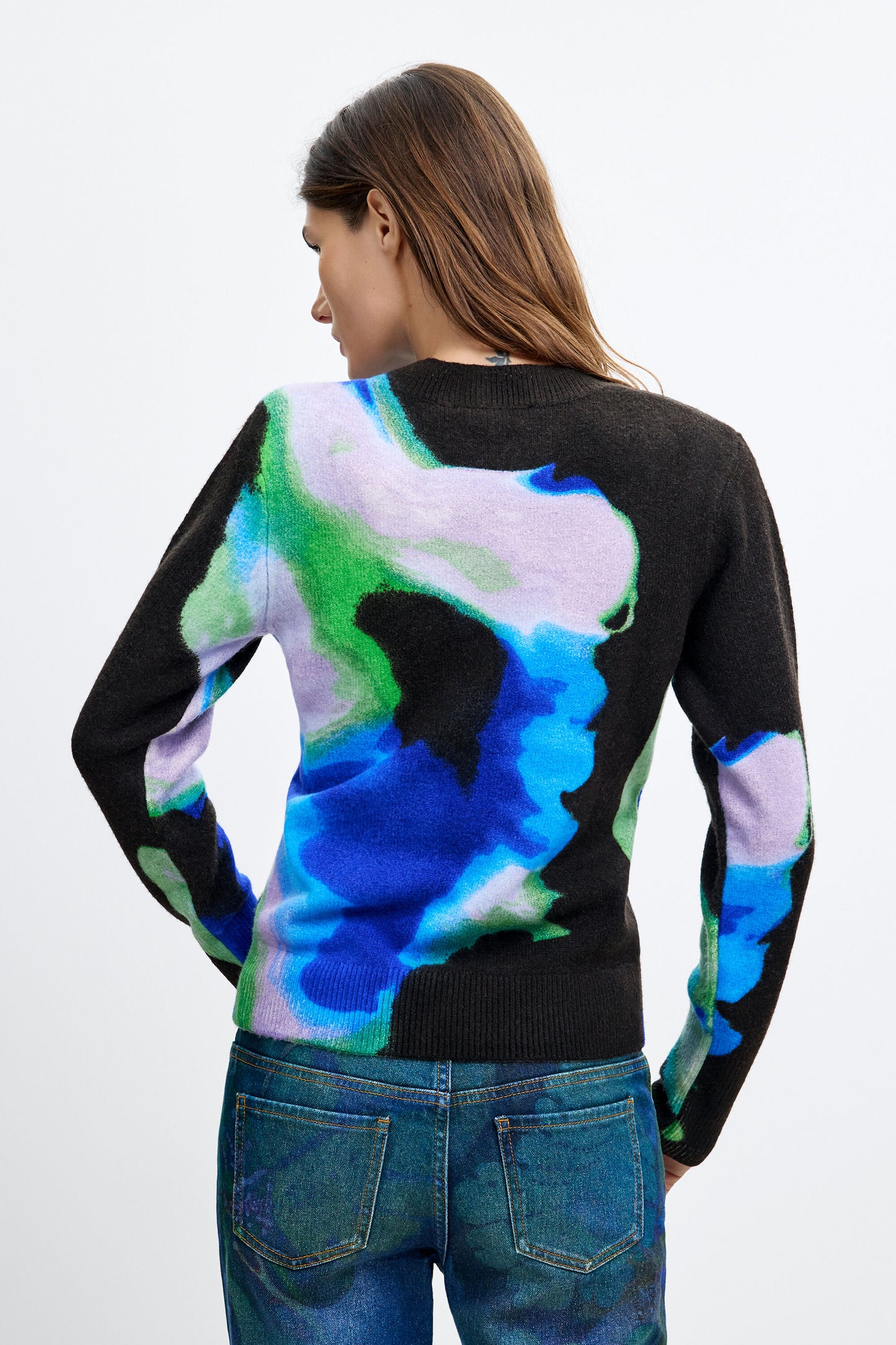 Desigual Watercolor Lacroix Sweater