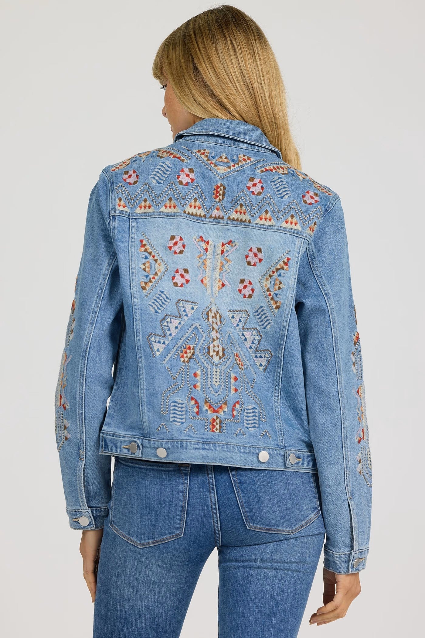 Dear John Ainsley Embroidered Denim Jacket