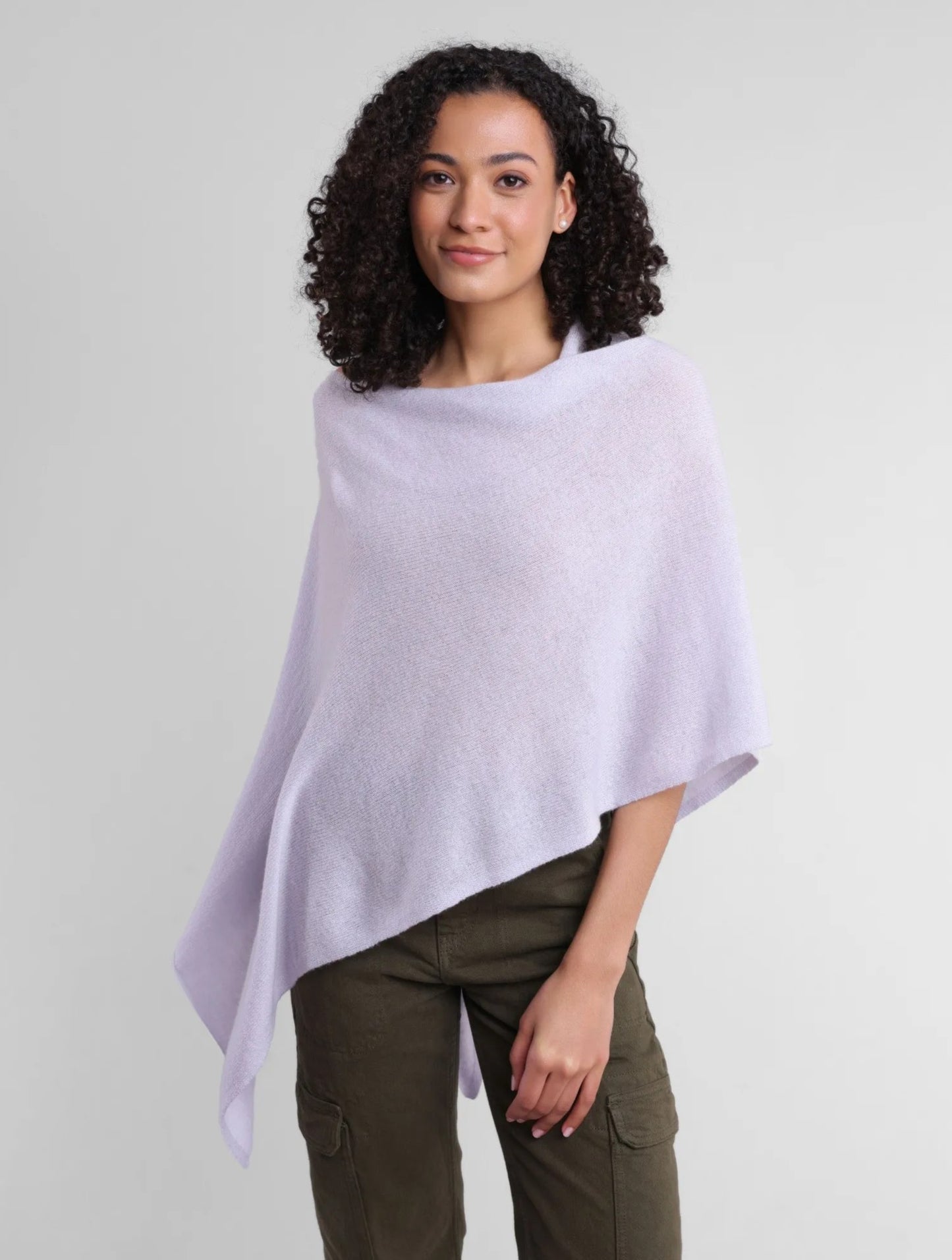 Cashmere Topper Scarf/ Poncho