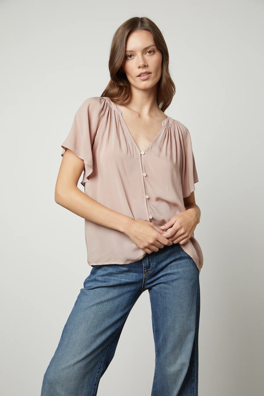 Velvet by Graham and Spencer Harley Blouse in 2 Colors