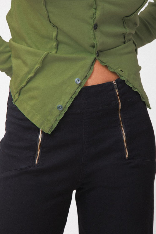 Prairie Underground Zip Knack Denim in 2 Washes