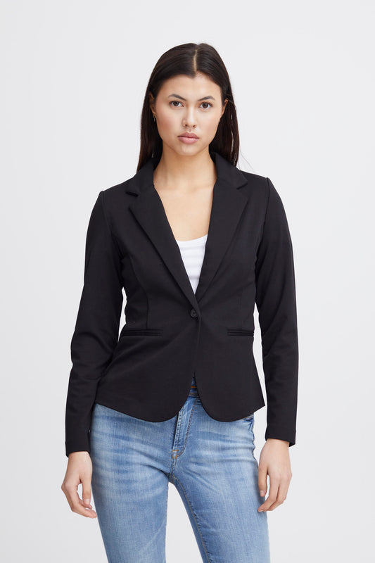 Ichi Fitted Blazer in 2 Colors