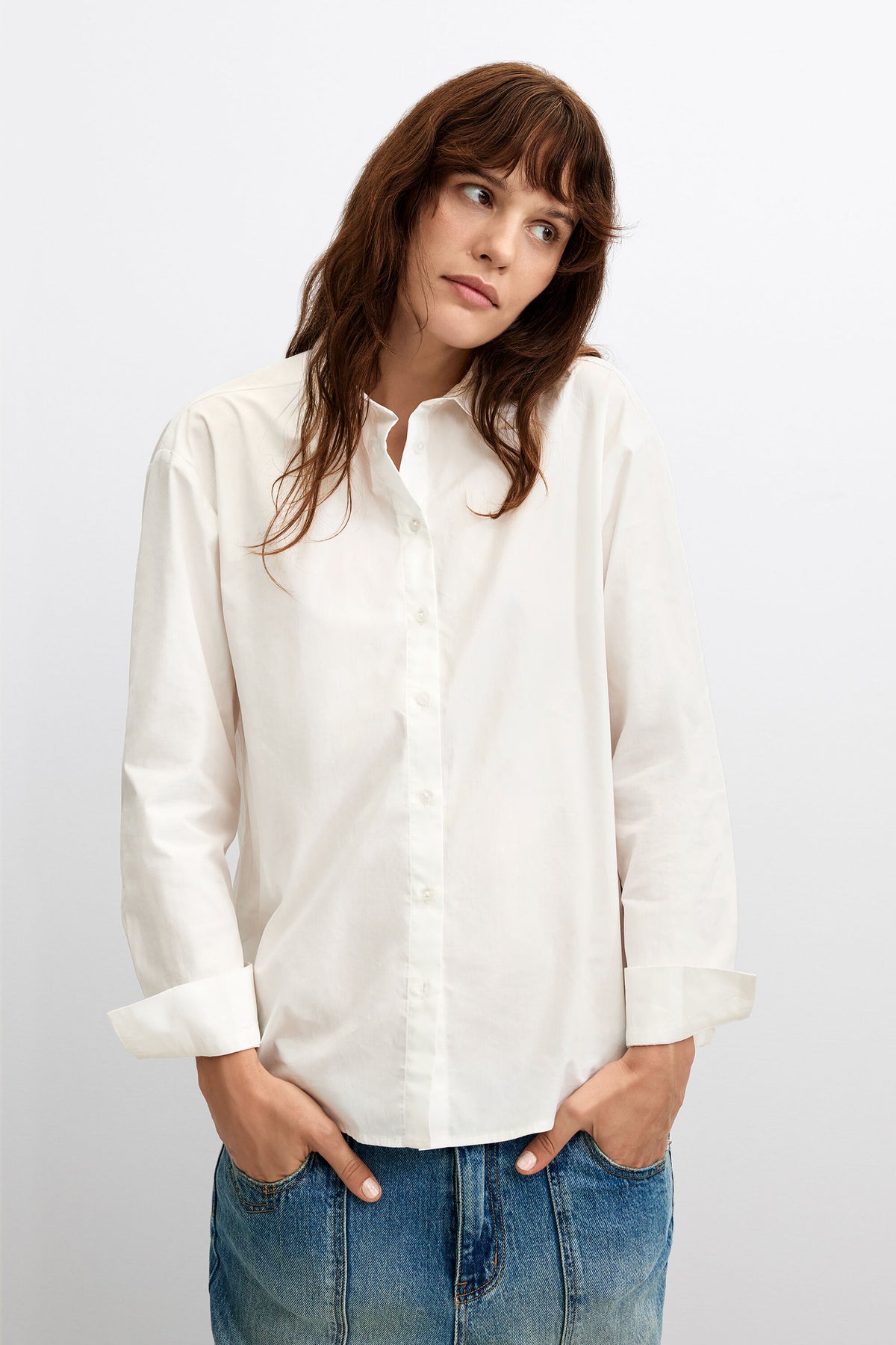 Desigual 2-in-1 Flower Vest & Button Up Shirt