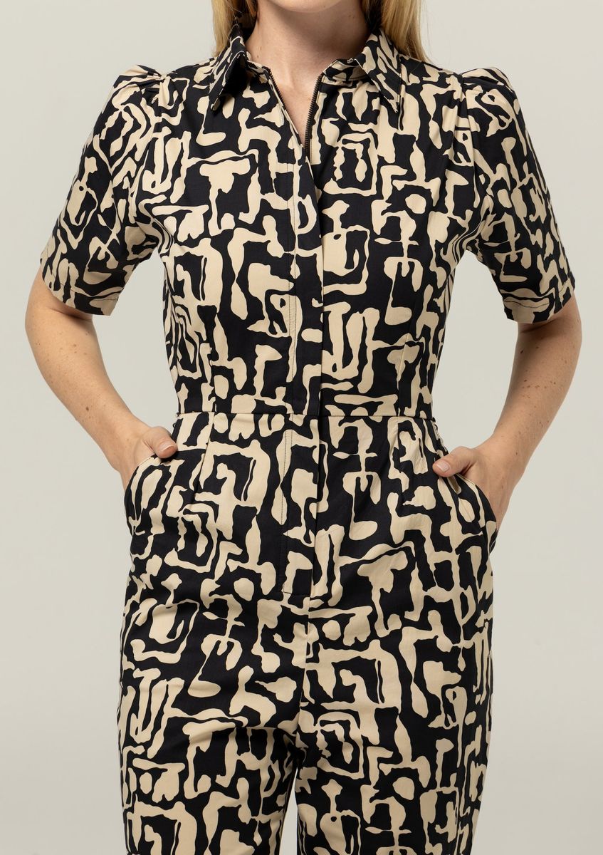 Bel Kazan Kami Jumpsuit in Print