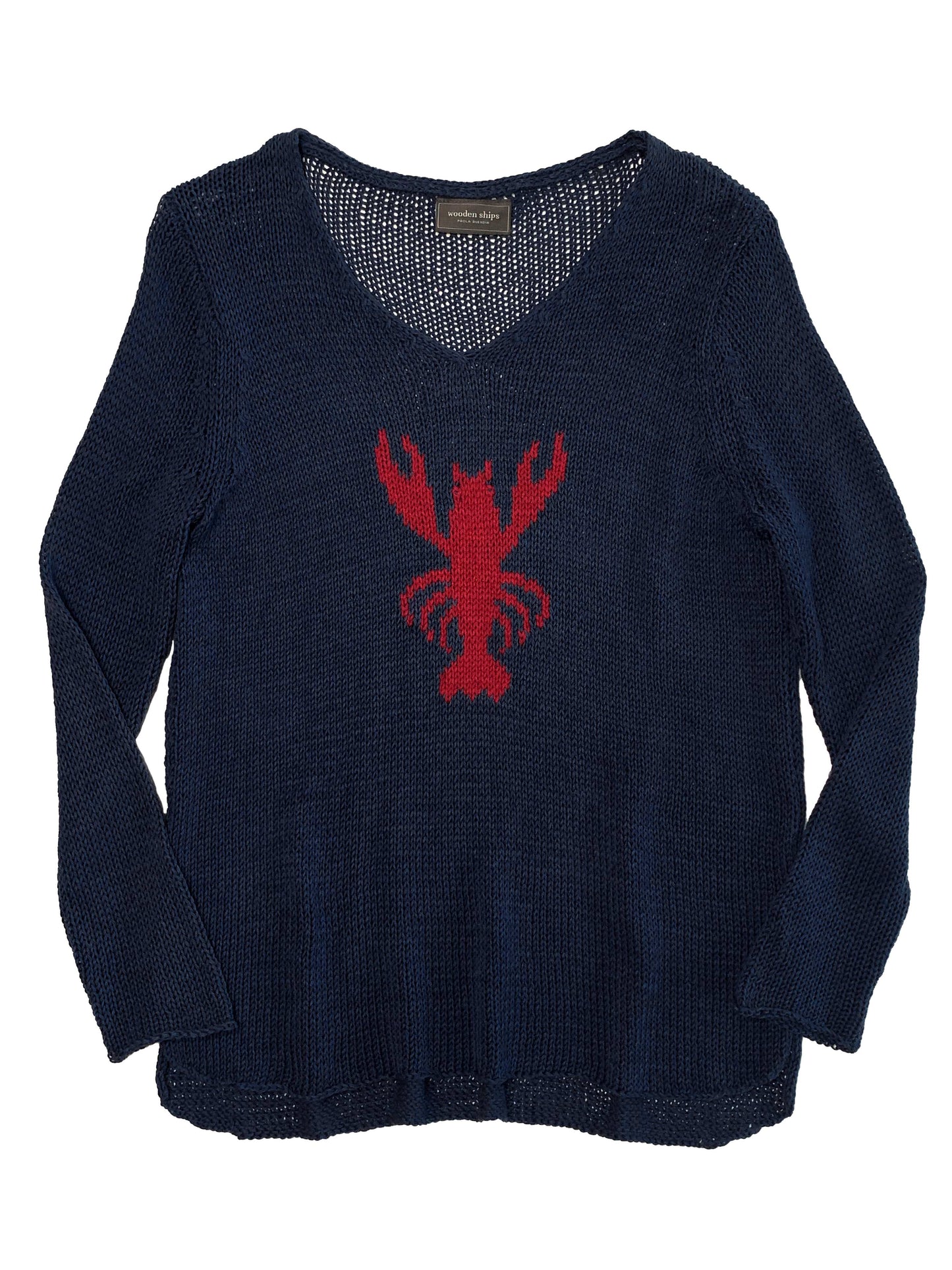 Wooden Ships Lobster Sweater