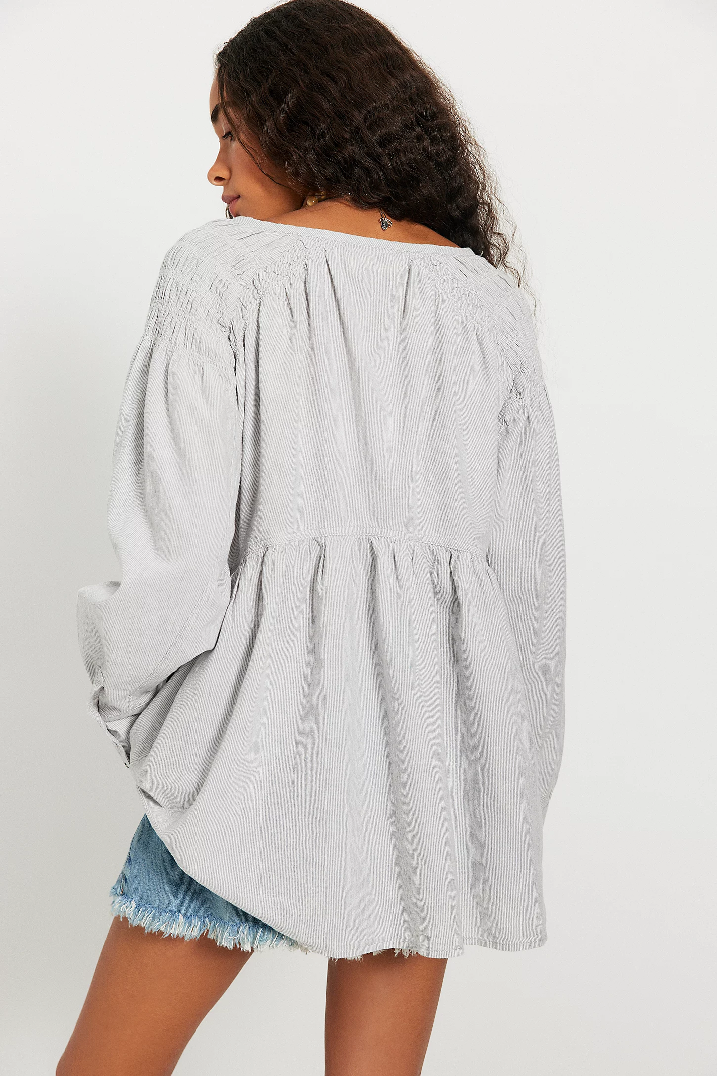 Free People Alana Mini Stripe Tunic