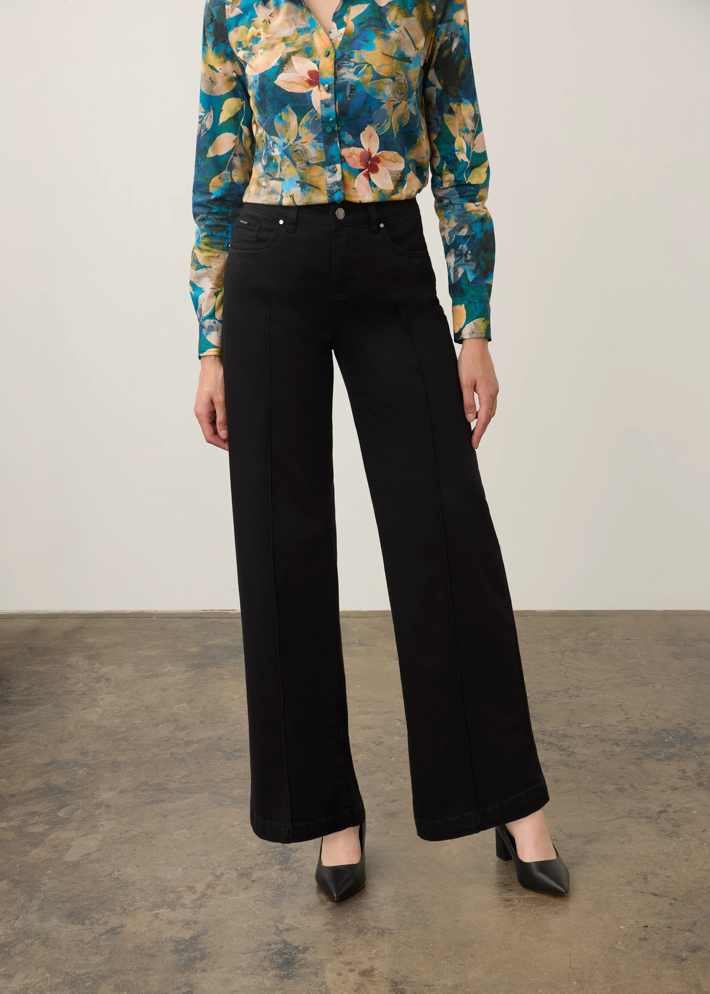 FDJ Olivia Wide Leg Pant in Multiple Colors