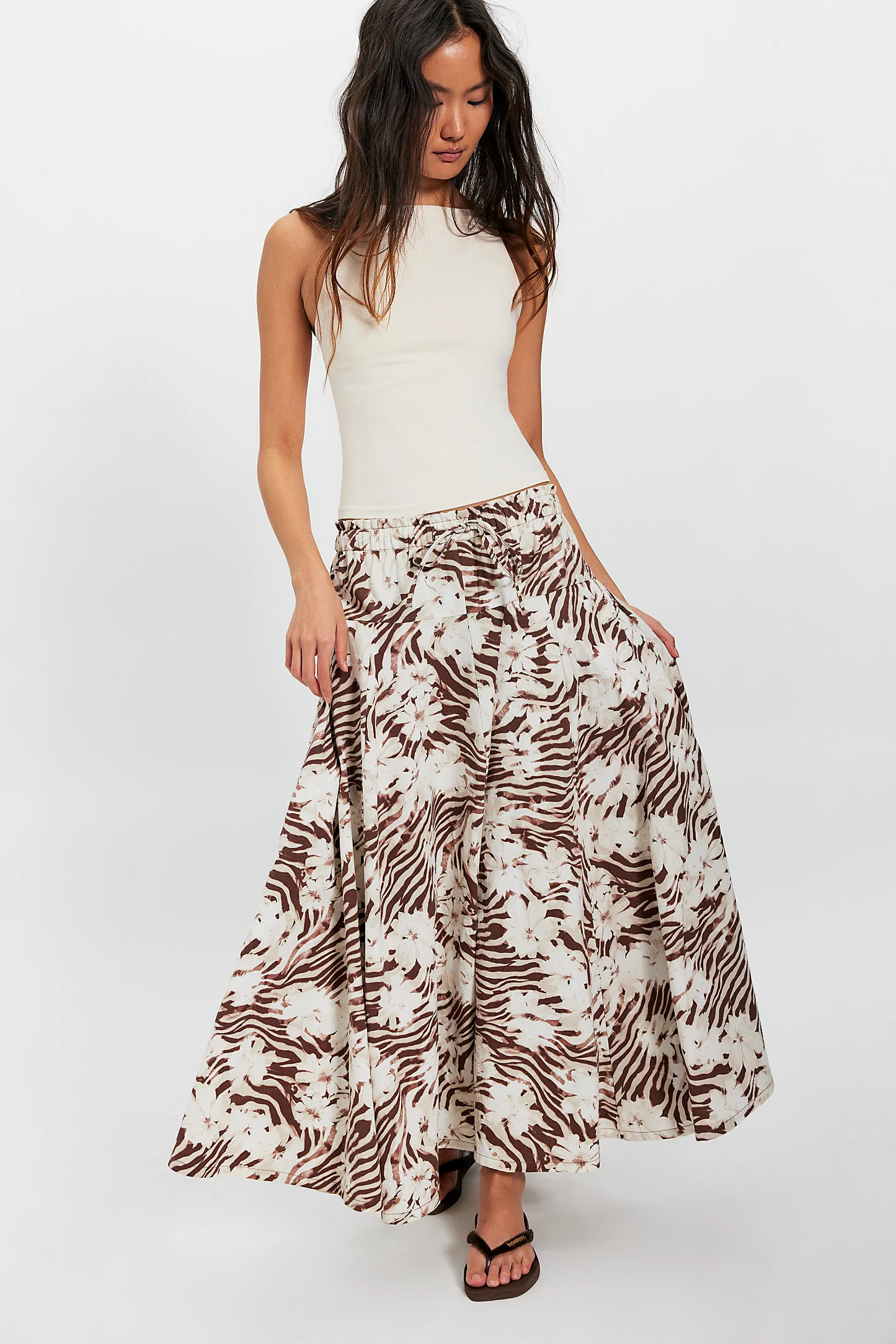 Free People Zephyr Bustle Skirt
