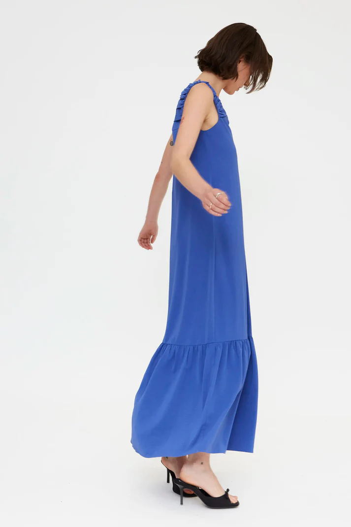 Compania Fantastica Long Dress in Blue
