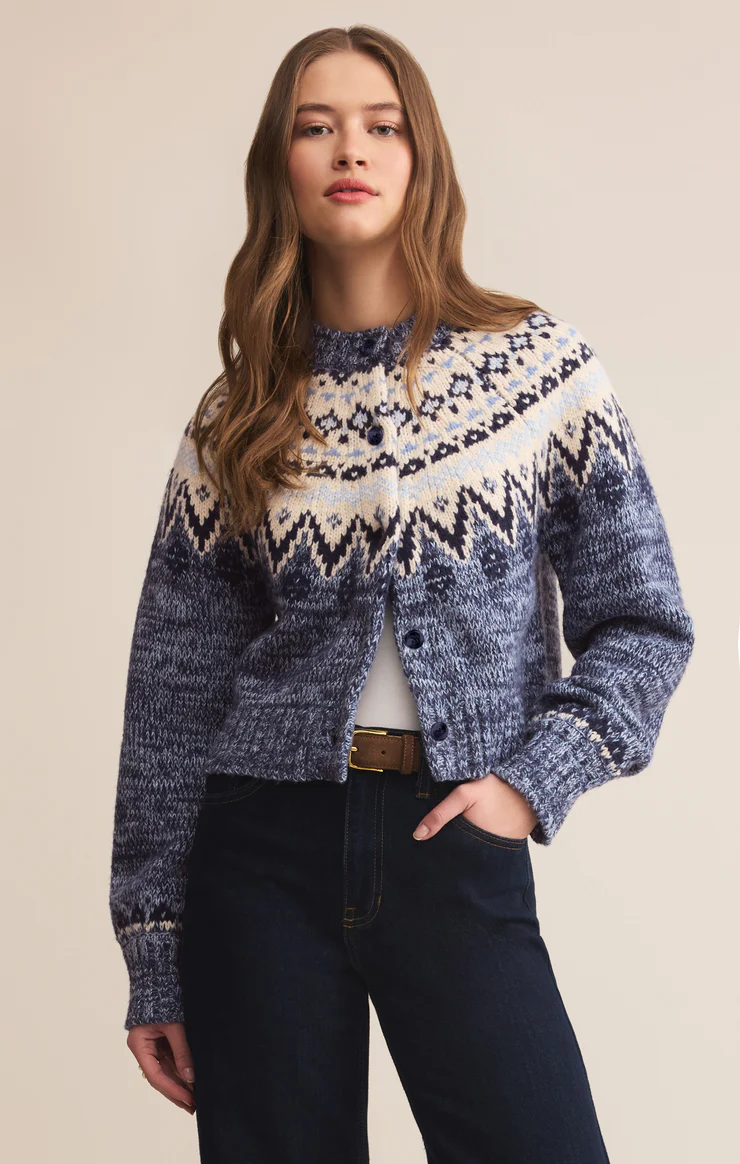 ZSupply North Sea Fair Isle Cardigan