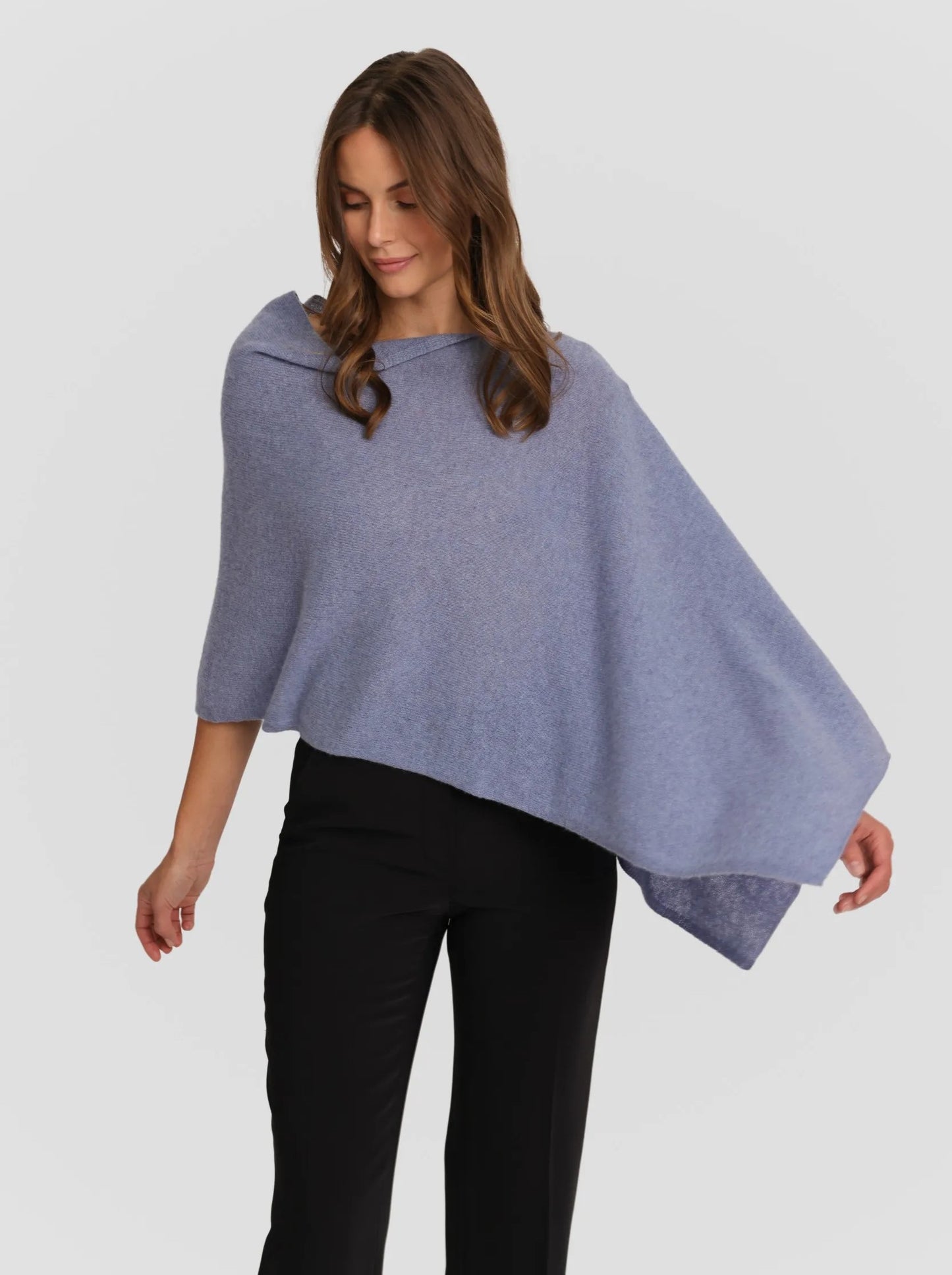 Cashmere Topper Scarf/ Poncho