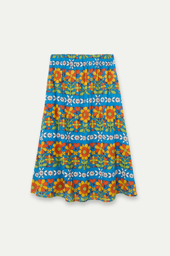 Compania Fantastica Funky Floral Skirt