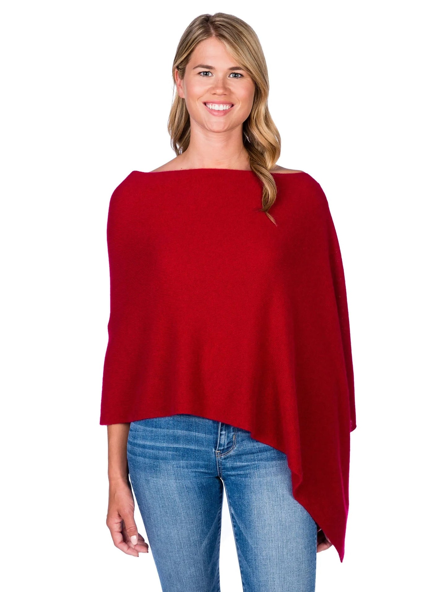 Cashmere Topper Scarf/ Poncho