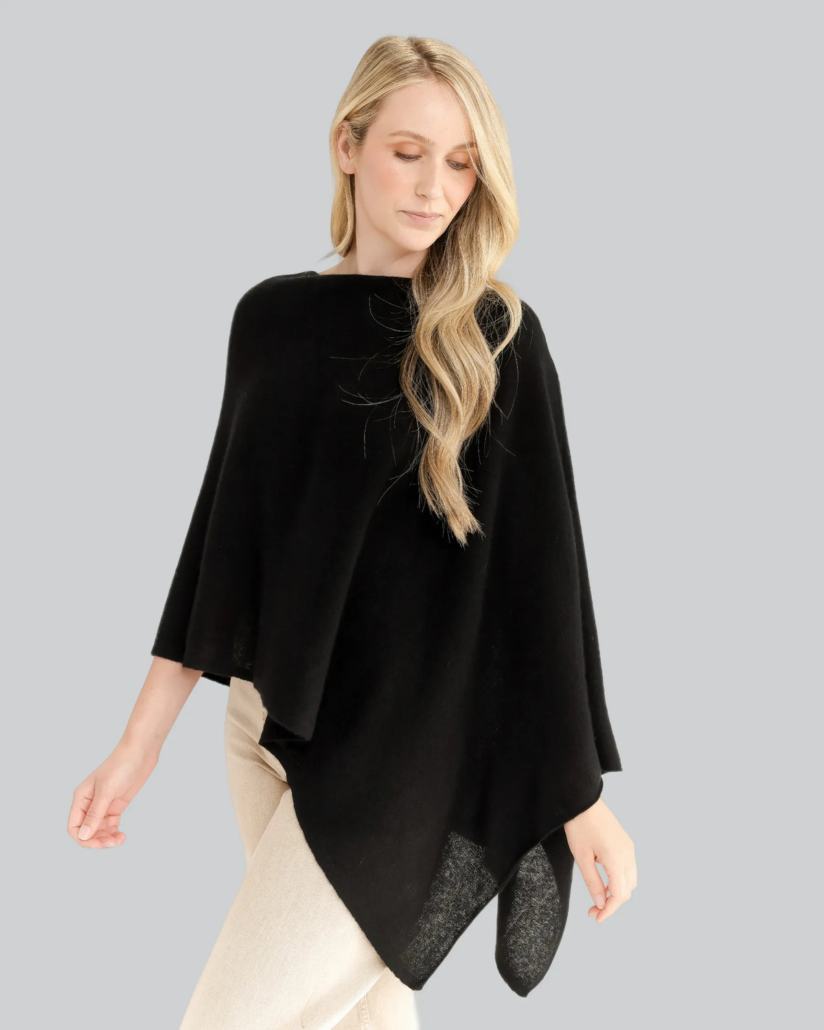 Cashmere Topper Scarf/ Poncho